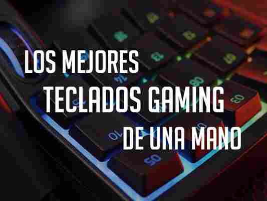 ▷ Mejores Teclados Gaming de una mano 2021 • TOP 5【 OFERTAS 】